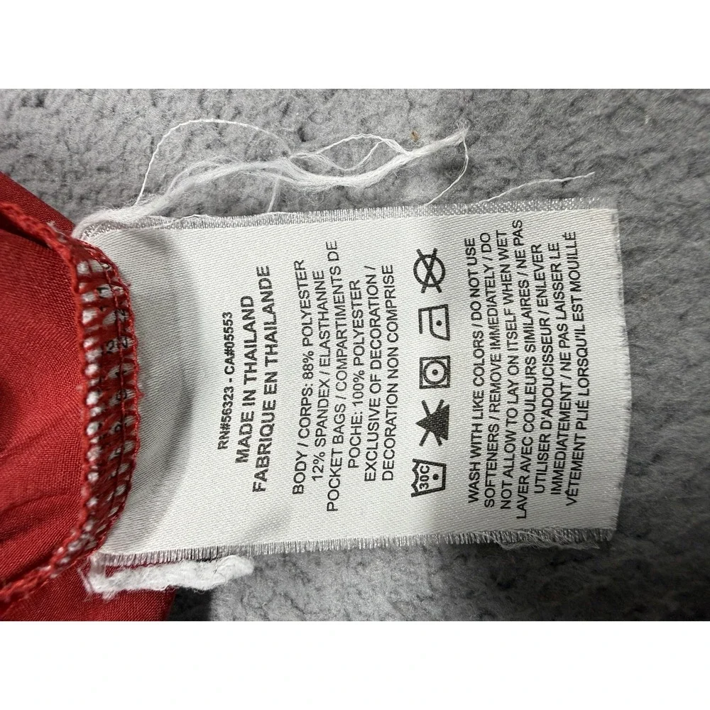 Jordan Shorts‎ Mens XL Red Black Colorblock Basketball 7 Inseam Jumpman Athletic